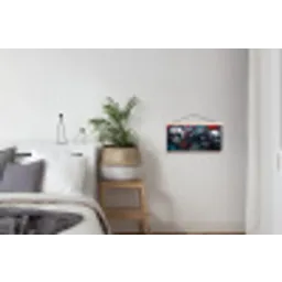 Schedels - Graffiti - Abstract textielposter latten blank klein -woonkamer