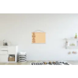 Swag - Bruin - Beige textielposter latten blank klein -kinderkamer