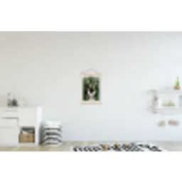 Boom - Appels - Plukken - Natuur textielposter latten blank klein -kinderkamer