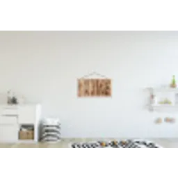Hout - Stam - Lichtbruin textielposter latten blank klein -kinderkamer