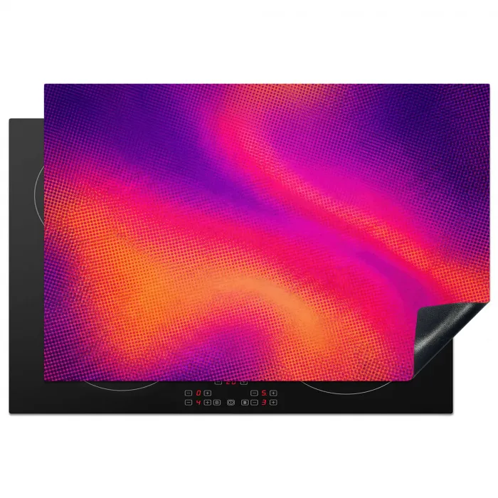 Abstract - Patroon - Kleurverloop Inductie beschermer vinyl 3mm klein -3d