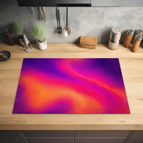 Abstract - Patroon - Kleurverloop Inductie beschermer vinyl 3mm klein -sfeer5