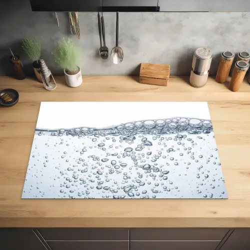 Luchtbellen - Water - Dynamisch Inductie beschermer vinyl 3mm klein -sfeer5