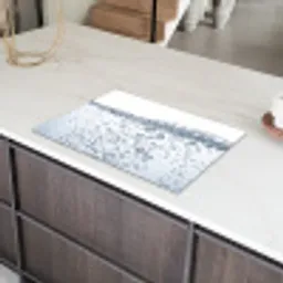 Luchtbellen - Water - Dynamisch Inductie beschermer vinyl 3mm klein -sfeer8