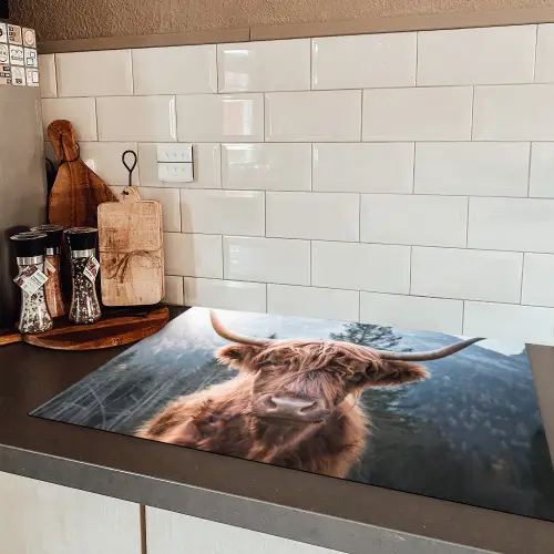 Alpenbewaker bij Dageraad Inductie beschermer vinyl 3mm klein -sfeer3
