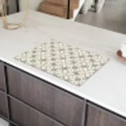 Antiek - Tegel - Beige Inductie beschermer vinyl 3mm klein 276 -sfeer8