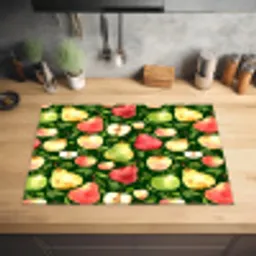 Appels - Peren - Fruit - Groen Inductie beschermer vinyl 3mm klein 276 -sfeer5