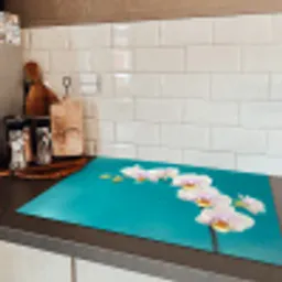 Aqua Bliss Orchideeën Inductie beschermer vinyl 3mm klein -sfeer3