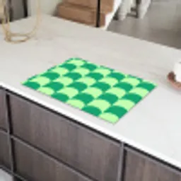 Bogen - Groen - Gestapeld Inductie beschermer vinyl 3mm klein 276 -sfeer8