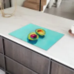 Avocado - Groen - Pit - Schaduw Inductie beschermer vinyl 3mm klein -sfeer8