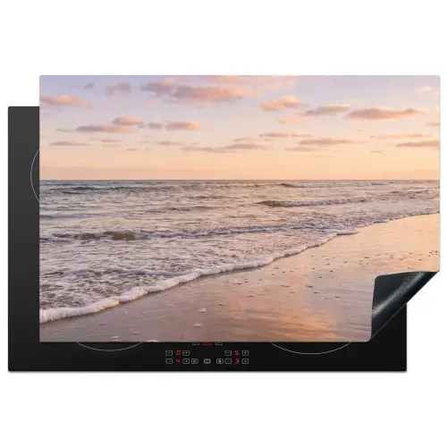 Strand - Branding - Wolken Inductie beschermer vinyl 3mm klein -3d