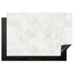 Beige - Marmer - Aders Inductie beschermer vinyl 3mm klein 276 -3d