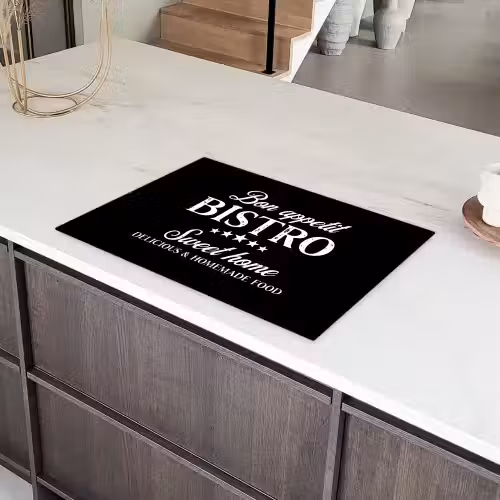Bistro van het Hart Inductie beschermer vinyl 3mm klein -sfeer8