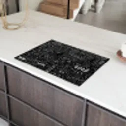 Zwartwit Inductie beschermer vinyl 3mm klein -sfeer8
