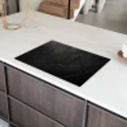 Zwart - Geometrisch - Tegeltjes Inductie beschermer vinyl 3mm klein -sfeer8