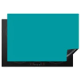 Blauw - Effen kleur Inductie beschermer vinyl 3mm klein 276 -3d