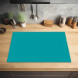 Blauw - Effen kleur Inductie beschermer vinyl 3mm klein 276 -sfeer5