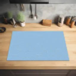 Blauw - Wit - Lijnen - Patroon Inductie beschermer vinyl 3mm klein 276 -sfeer5