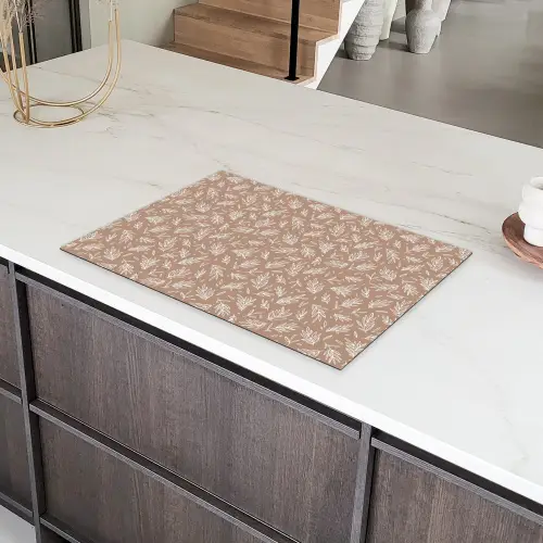 Botanische Eenvoud Inductie beschermer vinyl 3mm klein -sfeer8