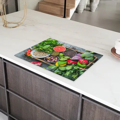 Kist - Fruit - Gezond Inductie beschermer vinyl 3mm middel -sfeer8