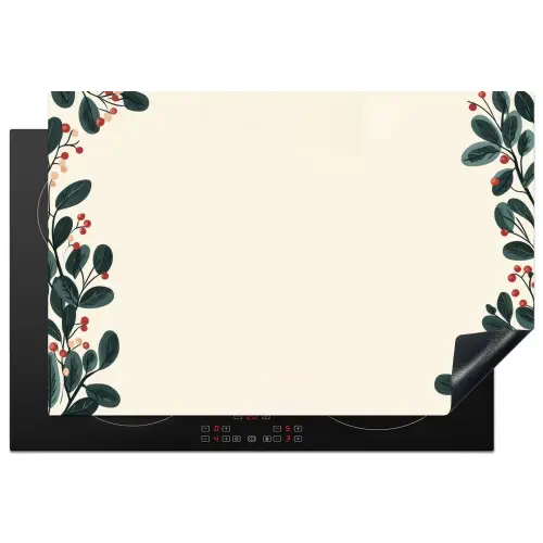 Takken - Winter - Planten - Licht Inductie beschermer vinyl 3mm klein -3d