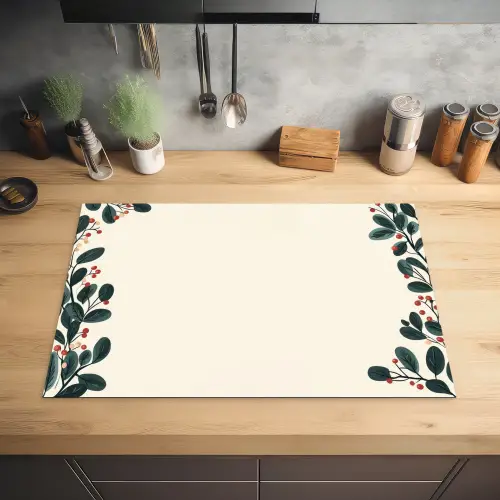 Takken - Winter - Planten - Licht Inductie beschermer vinyl 3mm klein -sfeer5