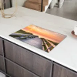 Brug naar de Ondergaande Zon Inductie beschermer vinyl 3mm klein -sfeer8
