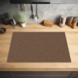 Bruin - Roze - Patroon Inductie beschermer vinyl 3mm klein 276 -sfeer5