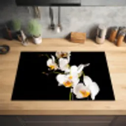 Hemelse Orchideeëntak Inductie beschermer vinyl 3mm klein -sfeer5
