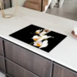 Hemelse Orchideeëntak Inductie beschermer vinyl 3mm klein -sfeer8