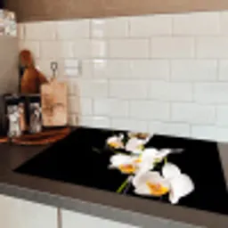 Hemelse Orchideeëntak Inductie beschermer vinyl 3mm klein -sfeer3