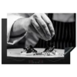 Chef - Garnering - Gerecht Inductie beschermer vinyl 3mm klein -3d