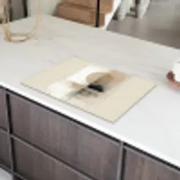 Cirkel - Compositie - Diepte - Beige Inductie beschermer vinyl 3mm klein -sfeer8