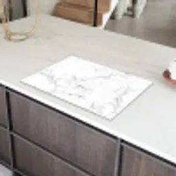 Klassieke Marmeren Eenvoud Inductie beschermer vinyl 3mm klein -sfeer8