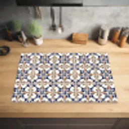 Klassiek - Patroon - Kleurrijk Inductie beschermer vinyl 3mm klein 276 -sfeer5