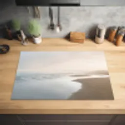 Kustlijn - Strand - Oceaan Inductie beschermer vinyl 3mm klein -sfeer5