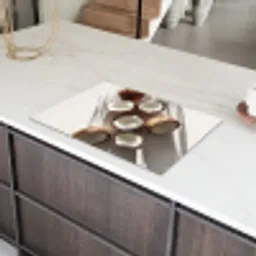 Kokosnoten - Bruin - Shaduw Inductie beschermer vinyl 3mm klein -sfeer8
