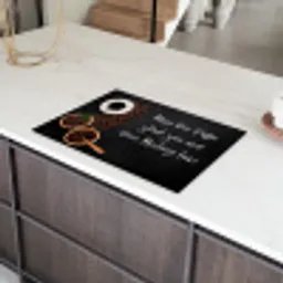 Koffie en Wijsheid Inductie beschermer vinyl 3mm klein -sfeer8
