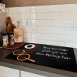 Koffie en Wijsheid Inductie beschermer vinyl 3mm klein -sfeer3