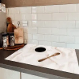 Koffiepauze in Geborgenheid Inductie beschermer vinyl 3mm klein -sfeer3