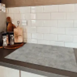 Beton - Muur - Patronen Inductie beschermer vinyl 3mm klein 276 -sfeer3