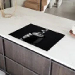 Kurkentrekker - Wijn - Zwart - Wit Inductie beschermer vinyl 3mm klein -sfeer8