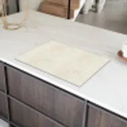 Crème - Egaal - Beton Inductie beschermer vinyl 3mm klein 276 -sfeer8