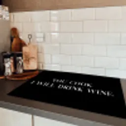 Culinaire Afspraak Inductie beschermer vinyl 3mm klein -sfeer3