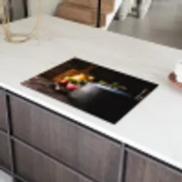 Culinaire Voorbereidingen bij Schemerlicht Inductie beschermer vinyl 3mm klein -sfeer8