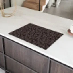 Donker - Grijs - Patroon Inductie beschermer vinyl 3mm klein 276 -sfeer8