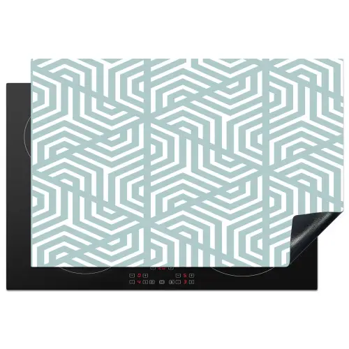 Design - Geometrie - Patroon - Driehoek Inductie beschermer vinyl 3mm klein 276 -3d