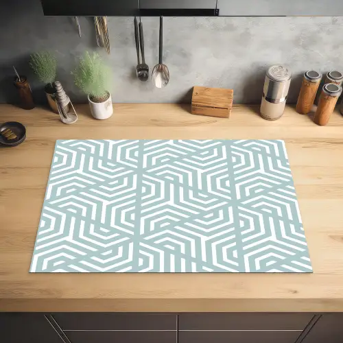 Design - Geometrie - Patroon - Driehoek Inductie beschermer vinyl 3mm klein 276 -sfeer5