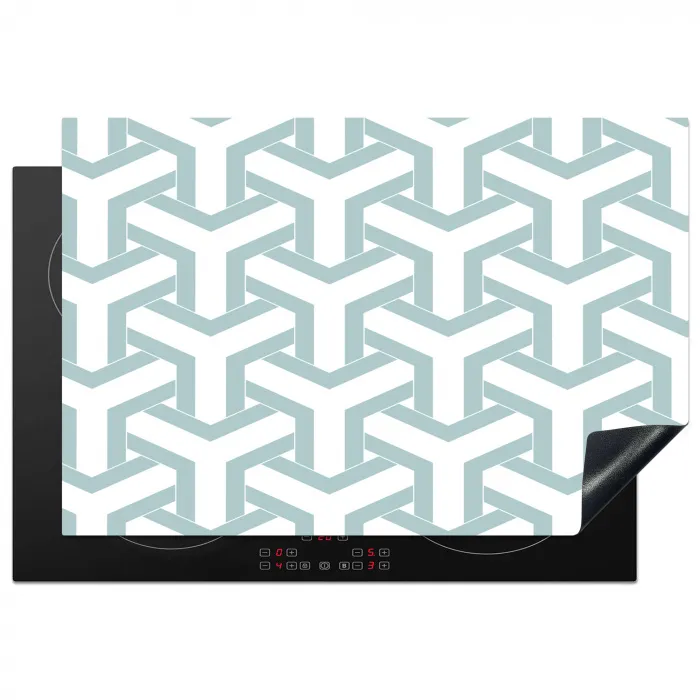 Design - Lijn - Patroon Inductie beschermer vinyl 3mm klein 276 -3d