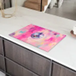 Discobal - Pink - Verf Inductie beschermer vinyl 3mm klein -sfeer8